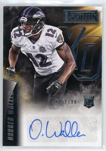 2015 Panini Playbook Darren Waller Xs & Os Rookie Auto /199 TE - Bild 1 von 2