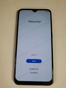 METRO By T-Mobile Samsung Galaxy A20 SM-A205U1 32GB Negro NECESITA PANTALLA NUEVA - Imagen 1 de 7