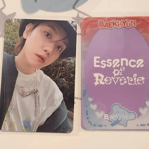 BAEKHYUN special drink PHOTOCARD The 5th Mini Album 'Essence of Reverie' Ktown4U - Picture 1 of 1