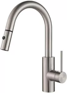 Grifo de cocina extraíble Kraus KPF-2620SFS Oletto de una sola manija - acero inoxidable - Imagen 1 de 1