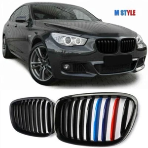 M Color Front Kidney Grille Grill For BMW F07 5 Series 535i 550i GT 2009-2016 - Bild 1 von 5
