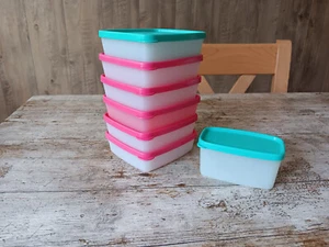Tupperware Paket 7tlg Gefrierdose Gefrierbehälter 250ml 0,25l und 200ml - Bild 1 von 8