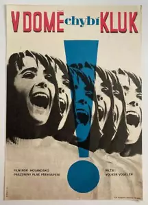 Film Poster Boy is Missing in House 1970 Graphic Design 70s Cinema Art Excellent - Picture 1 of 10