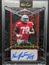 2022 Wild Card Alumination Football Autographed & Numbered Cards; You Pick!