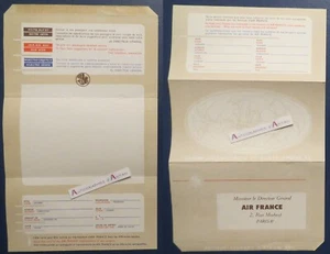 ● AIR FRANCE - carte vierge - Satisfaction clients - années 60/70 ? - Picture 1 of 3