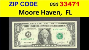 ZIP code == 33471 == Moore Haven , FL == cool note == == A00033471D - Picture 1 of 3