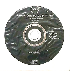 Original Dell U2312HM UltraSharp Monitor Driver CD - Picture 1 of 3