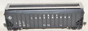 RTR HO Con-Cor Erie Lackawanna RR covered coal hopper car train MW KD's 1/87 - Picture 1 of 5