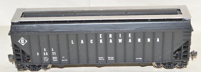 RTR HO Con-Cor Erie Lackawanna RR covered coal hopper car train MW KD's 1/87 - Image 1 of 4