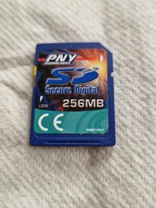 PNY SD 256MB Memory Card Secure Digital Mobile Phones/Cameras/Camcorder #64 - Picture 1 of 2