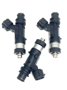 Reman Suzuki Fuel Injector Set X 3 fits 15710-85K00 Outboard DF40A DF50A DF60A - Picture 1 of 4