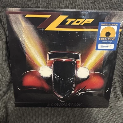 ZZ Top - Eliminator - Yellow Vinyl  -  LP - Tear In Plastic Foto 1 de 3