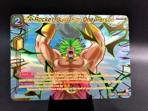 Dragon Ball Super A Rocket Built For One Person BT27-069 Gold Stamped Holo - Picture 1 of 3