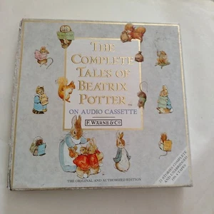 The Complete Tales Of Beatrix Potter Audio Book Cassettes x 4 1991 23 Stories - Picture 1 of 4
