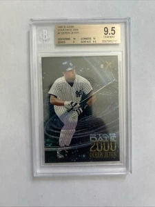 1997 SkyBox E-X 2000 Stardate Derek Jeter #7 New York Yankees BGS 9.5 GEM MINT - Picture 1 of 2