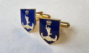 Señales reales esmaltadas militares (diseño de escudo) - Imagen 1 de 4