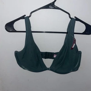 Sujetador Adore Me para mujer talla 34DD verde tijera doble forrado nuevo con etiquetas - Imagen 1 de 4