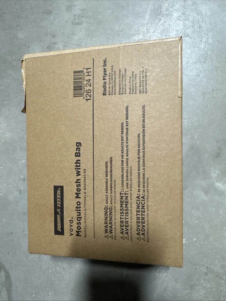 Radio Flyer Voya Cochecito Vagón Mosquitero Malla con Bolsa (para Modelo 3995) - Nuevo Foto 1 de 1