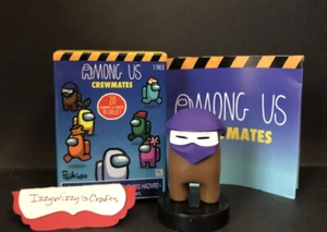 Mini Marrón Toikido AMONG US Crewmates Stampers Vinilo Ciego con Máscara Púrpura - Imagen 1 de 1