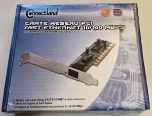 Realtek Fast Ethernet 10/100 Mbps Lan DSL Carte Réseau PCI Connectland CR-FAST-R - Photo 1/2