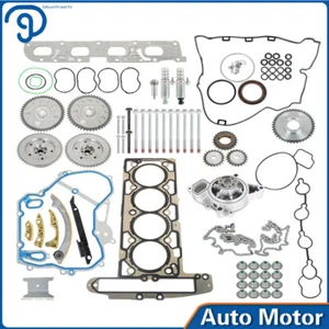 Timing Chain Gears Kit + Head Gasket Bolts For GM Ecotec 2.0L 2.4L 2010 2011-16 - Picture 1 of 22