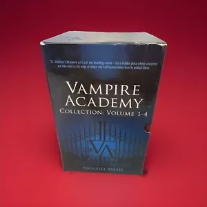 VAMPIRE ACADEMY The Complete Collection de Richelle Mead Juego de 4 en caja - Imagen 1 de 9