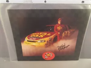Tarjeta de héroe firmada NASCAR #34 Royal Oak Mike McLaughlin - Imagen 1 de 1