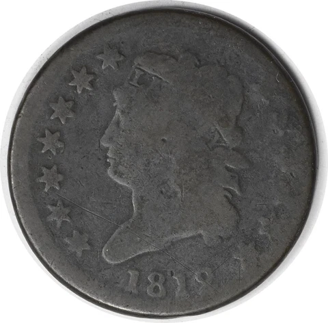 1812 Large Cent G Uncertified #1023 Cover