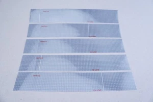 (5) Packung Neu 2" x 12" Silber Reflexit reflektierendes auffälliges Band V82 DOT-C2  - Bild 1 von 4