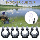 Fishing Gear Storage Rack Fixing Rod Snooker Cue Clip Mounting Holder New