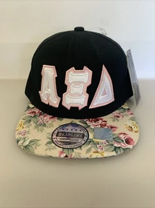 Womens ALPHA XI DELTA Sorority Embroidered Snapback Hat - Multicolor One size - Picture 1 of 10