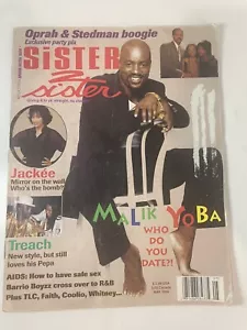 Vintage Sister 2 Sister Magazin Mai 1996 Malik Yoba New York Undercover RAR - Bild 1 von 2