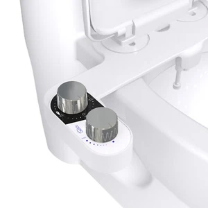 Bidet Non Electric Toilet Seat Attachment with Dual Nozzle (OEM ODM available) - Picture 1 of 9