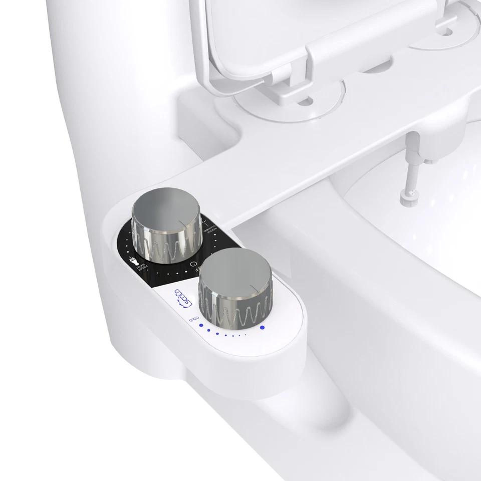 Bidet Non Electric Toilet Seat Attachment with Dual Nozzle (OEM ODM available) - Image 1 of 4