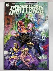 Generations Shattered #1 Reis Cover A DC Comics 2021 firmado por Dan Jurgens con certificado de autenticidad - Imagen 1 de 3