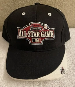 2004 HOUSTON ASTROS ALL STAR GAME Black base ball cap New With Tags - Picture 1 of 5