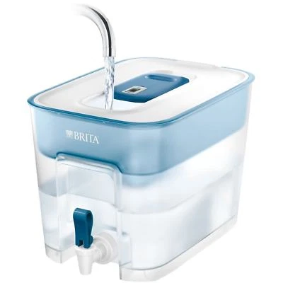 BRITA Flow Maxtra+ 8.2L Water Filter Tank Optimax Fridge Filter Jug & 1 Filter - Image 1 of 4