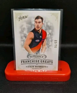 2024 Select AFL Supremacy Franchise Greats 22/70 - Zach Merrett - Essendon - Bild 1 von 2
