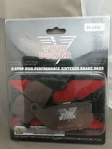 NEW Twin Power 59-2330 X-Stop Brake Pads Harley Davidson - Picture 1 of 2