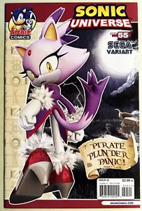 SONIC UNIVERSE Comic #55 Variant October 2013 PIRATE PLUNDER PANIC 1 of 4 NEW - Picture 1 of 3