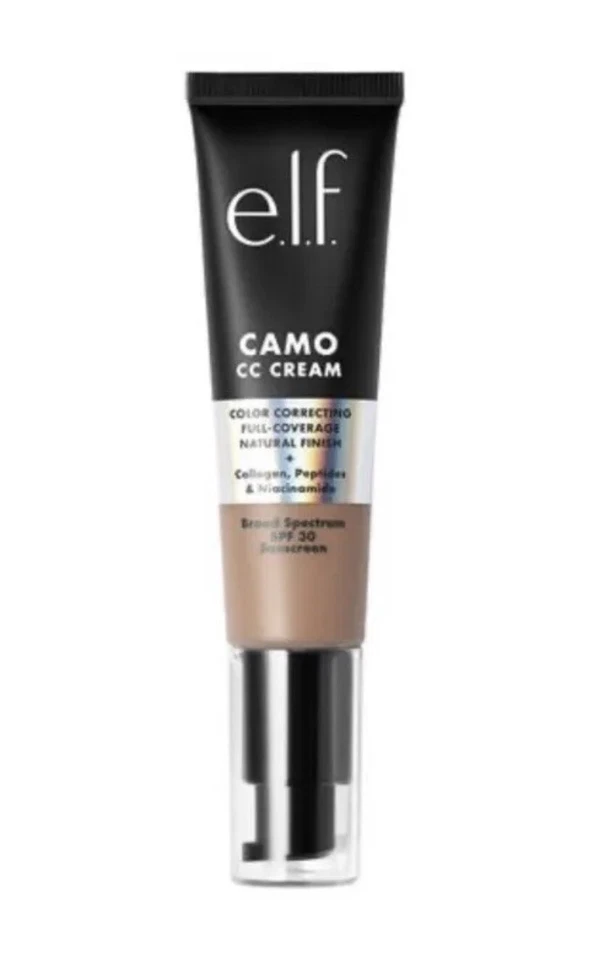 ELF Camo Color Correcting Full Coverage Foundation SPF 30 Tan 425 N