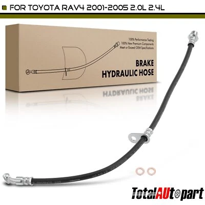 Brake Hydraulic Hose w/ Bracket for Toyota RAV4 2001-2005 2.0L 2.4L Front Right  - Image 1 of 4