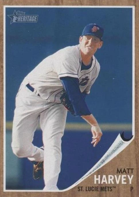 2011 Topps Heritage Minor League Edition - Matt Harvey #130