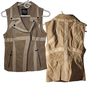 Women's Vest, Blanc Noir, Size Small - Picture 1 of 13