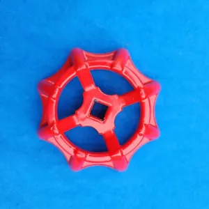 Hand-wheel: Brass Fire Gate-valve; 8-Spokes, Offset, Dished, sq. dr. - used - Picture 1 of 8