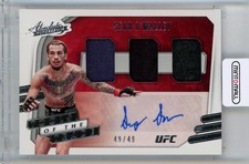 2021 Panini Chronicles Ufc Sean O Malley Absolute Tools Of The Trade Signatures