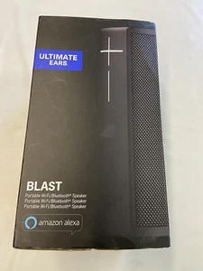 Black Ultimate Ears Blast Portable Waterproof Wi Fi Bluetooth Speaker *Working* - Picture 1 of 4