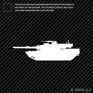 (2X) M1A1 Abrams Sticker Die Cut Decal Self Adhesive Vinyl M1 Tank