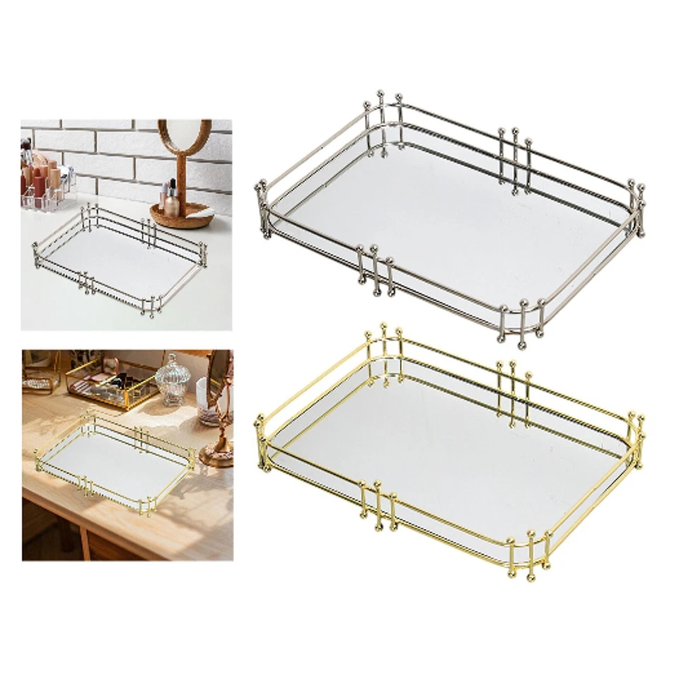 Vanity Decorative Tray Perfume Tray for Beauty Products Bedroom Perfume - Image 1 of 1