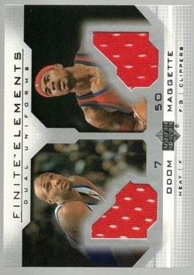 2006-07 Upper Deck Finite Elements Dual Uniforms - Lamar Odom & Corey Maggette  - Image 1 of 2